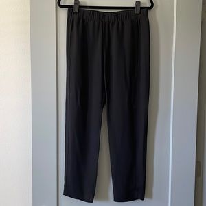 Theory Black Small 100% Silk Pants